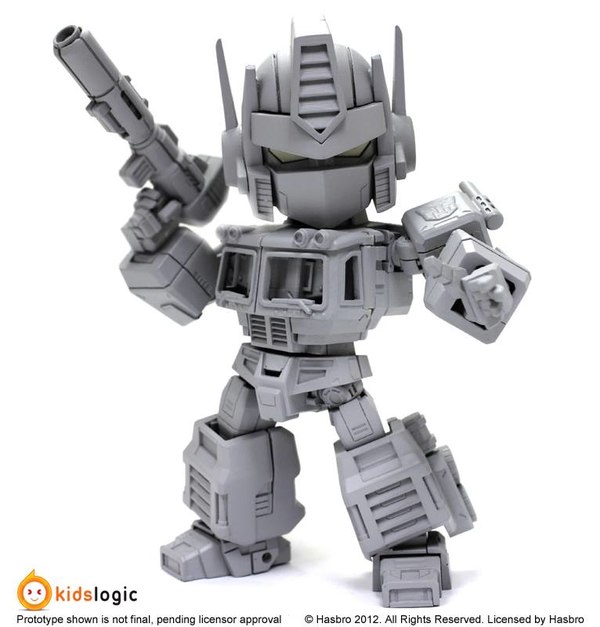 Kids Logic Optimus Prime Action Figure Announced For New Line G1 Super Deformed Figures Image (1 of 1)